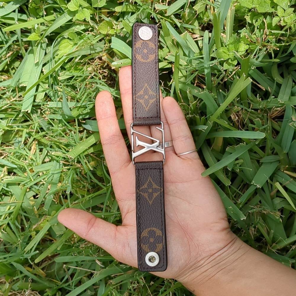 Louis Vuitton Hockenheim Monogram Bracelet Size 19
